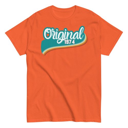 Original 1974 Tshirt 50th Birthday T-Shirt 1974 Birthday Gift