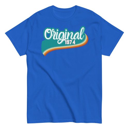 Original 1974 Tshirt 50th Birthday T-Shirt 1974 Birthday Gift