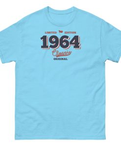 Limited Edition 1964 Classic Original T-shirt 60th Birthday Tee