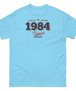 Limited Edition 1984 Classic Original T-shirt 40th Birthday Tee