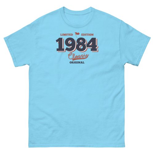 Limited Edition 1984 Classic Original T-shirt 40th Birthday Tee