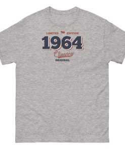 Limited Edition 1964 Classic Original T-shirt 60th Birthday Tee