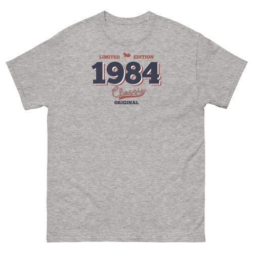 Limited Edition 1984 Classic Original T-shirt 40th Birthday Tee
