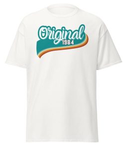Original 1984 Tshirt 40th Birthday T-shirt 1984 Birthday Gift