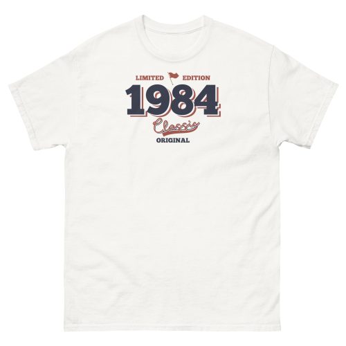 Limited Edition 1984 Classic Original T-shirt 40th Birthday Tee
