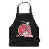 Funny BBQ Apron Fuck The Vegans Pig Logo