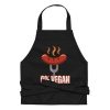 Funny BBQ Apron For Him – 0% Vegan BBQ Apron