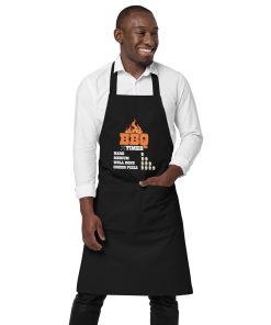 Novelty BBQ Aprons For Men – BBQ Timer Cotton Apron