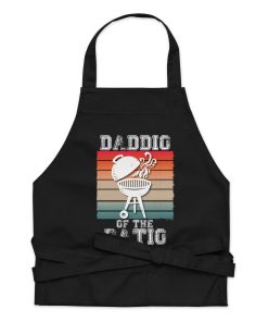 Barbecue Aprons For Dad – Daddio of the Patio Fun BBQ Apron