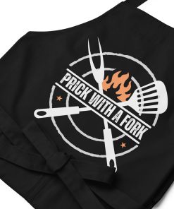 Funny BBQ Apron For Men – Prick With A Fork
