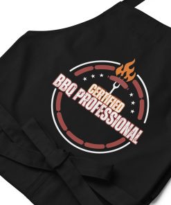 Certified BBQ Professional – Funny BBQ Apron For Him