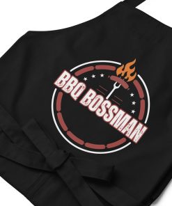 BBQ Bossman Apron – Fun BBQ Apron Gift For Him