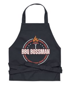 BBQ Bossman Apron – Fun BBQ Apron Gift For Him