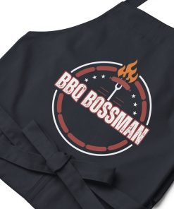 BBQ Bossman Apron – Fun BBQ Apron Gift For Him