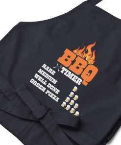 Novelty BBQ Aprons For Men – BBQ Timer Cotton Apron