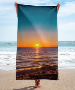 Sunset Beach Towel Fun Beach Towels