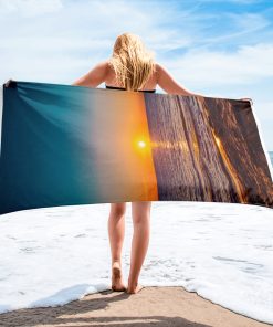 Sunset Beach Towel Fun Beach Towels