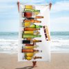 Funny Beer Beach Towel If You’re Going To The Bar