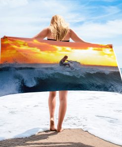 Surfing Beach Towel – Fun Surfers Beach Towel