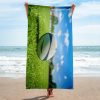 Rugby Beach Towel – Fun Beach Towel For Men