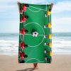 Foosball Beach Towel – Funny Beach Towels