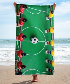 Foosball Beach Towel – Funny Beach Towels