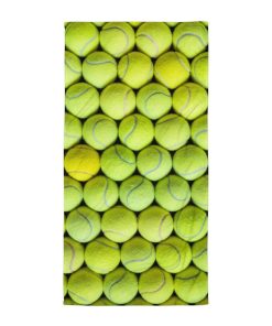 Tennis Balls Beach Towel – Funny Beach Towel For Tennis Fans
