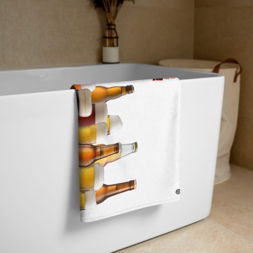 Funny Beer Beach Towel If You’re Going To The Bar