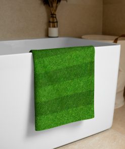 Grass Beach Towel – Lawn Funny Beach Towels