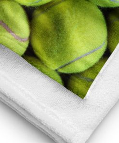 Tennis Balls Beach Towel – Funny Beach Towel For Tennis Fans