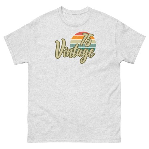 Vintage 75 Birthday T-shirt 1975 50th Birthday Gift Retro T-shirt