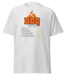 Mens Barbeque T-shirt – Funny BBQ Timer Beer T-shirt