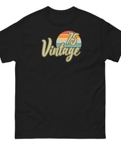 Vintage 75 Birthday T-shirt 1975 50th Birthday Gift Retro T-shirt