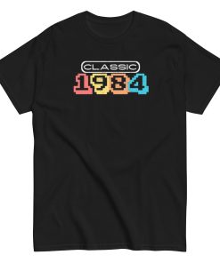Classic 1984 Retro Gaming T-shirt 1984 40th Birthday T-shirt