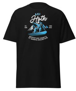 Ski Hoth Wompa Mountain T-shirt Space Wars Hoth T-shirt