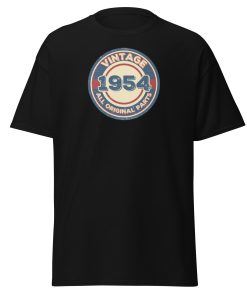 Vintage 1954 All Original Parts T-shirt 1954 Birthday Gift
