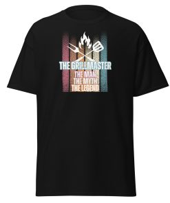 The Grillmaster T-shirt Fun BBQ Tshirt The Man The Myth The Legend