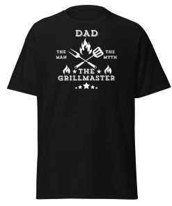 Dad BBQ T-shirt Dad The Grillmaster The Man The Myth T-shirt