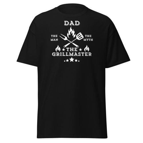 Dad BBQ T-shirt Dad The Grillmaster The Man The Myth T-shirt