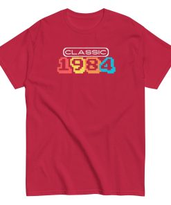 Classic 1984 Retro Gaming T-shirt 1984 40th Birthday T-shirt