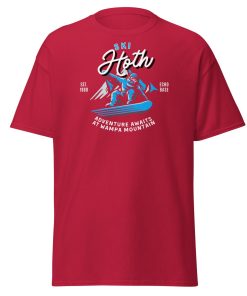 Ski Hoth Wompa Mountain T-shirt Space Wars Hoth T-shirt