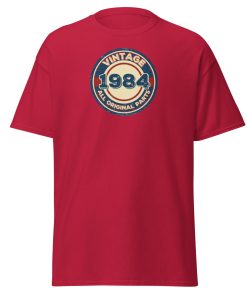 Vintage 1984 All Original Parts T-shirt 1984 Birthday Gift