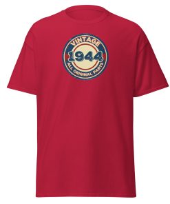 Vintage 1944 All Original Parts T-shirt 1944 Birthday Gift
