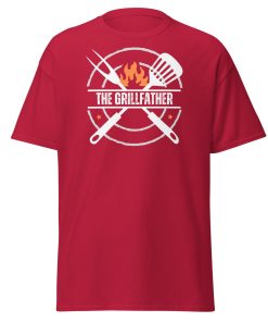 The Grillfather Funny BBQ T-shirts For Dad