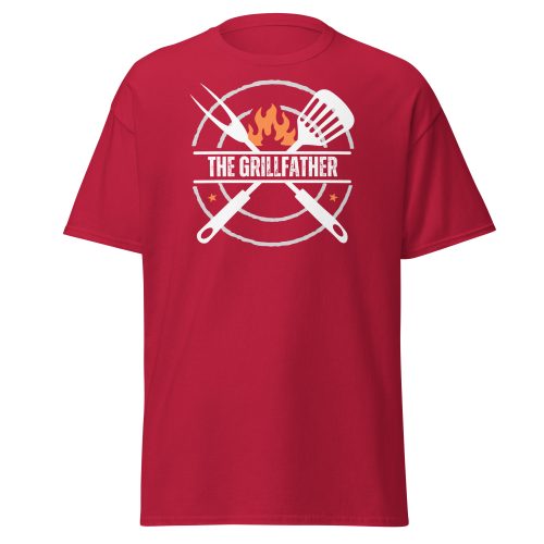 The Grillfather Funny BBQ T-shirts For Dad