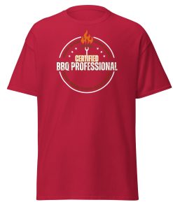 Funny BBQ T-shirt Gift – Certified BBQ Professional T-shirt