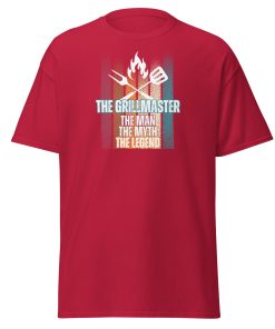 The Grillmaster T-shirt Fun BBQ Tshirt The Man The Myth The Legend