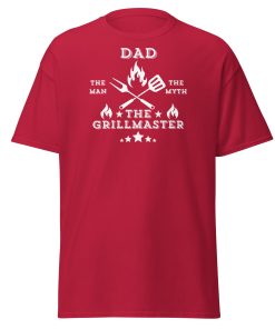 Dad BBQ T-shirt Dad The Grillmaster The Man The Myth T-shirt