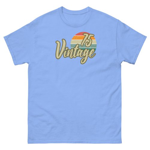 Vintage 75 Birthday T-shirt 1975 50th Birthday Gift Retro T-shirt