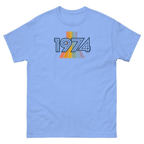 1974 Birthday Gift 50th Birthday T-shirt Retro Design